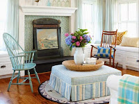 Living Room New England Design