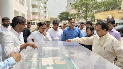 प्रमुख सचिव ने चंदौली में स्वास्थ्य सुविधाओं का किया पड़ताल