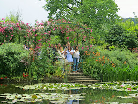 Monet's garden, Water garden, viewing point