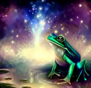 Magical Frog of Lake Jipe African Folklore