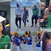 BBNaija: Massive Crowd, Performers, Welcome Emmanuel, Liquorose And WhiteMoney As They Arrive Akwa Ibom (Videos)