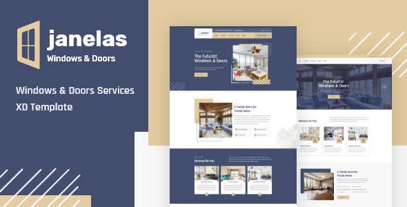 Best Windows & Doors Services XD Template