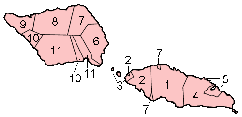 Pembagian wilayah administratif Samoa