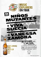 San Miguel Music Explorers on Tour, Niños Mutantes, Viva Suecia y Vanessa Zamora en Sala el Sol