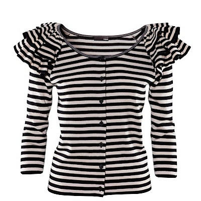 stripe cardigan hm