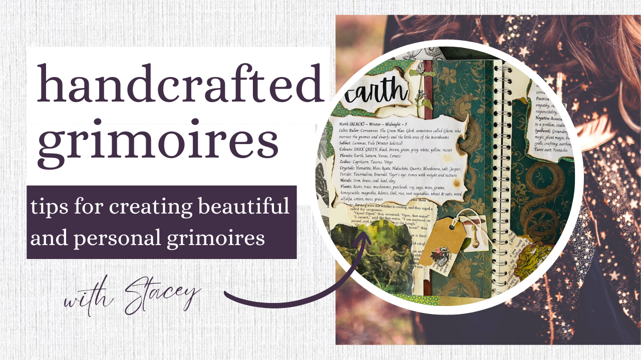 Handcrafted Grimoires with Stacey