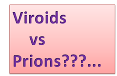 viroids vs Prions