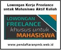 Lowongan Kerja Freelance Untuk Mahasiswa Yang Masih Aktif Kuliah Pendaftaran Pmb 2021 2022