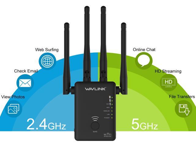 How to set up the Wavlink AC1200 extender in a home network