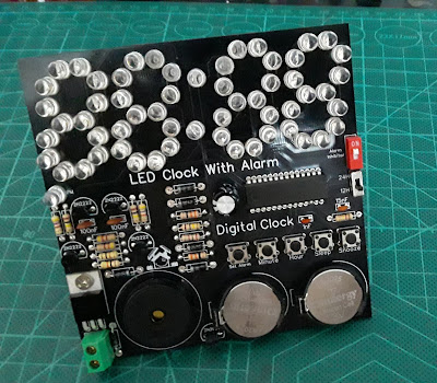 24Hr Digital LED Clock Without using Microcontroller