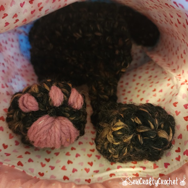 MINI Charli Cat Knotted Lovey — PATTERN