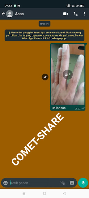 Cara Membuat Pesan GIF Video Sendiri Di Whatsapp Tanpa Aplikasi Lain