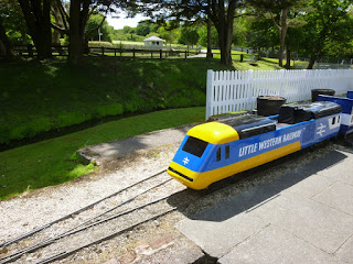 Miniature Railway at Trenance Gardens in Newquay