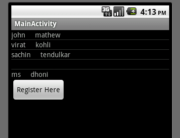 Sqlite android insert data