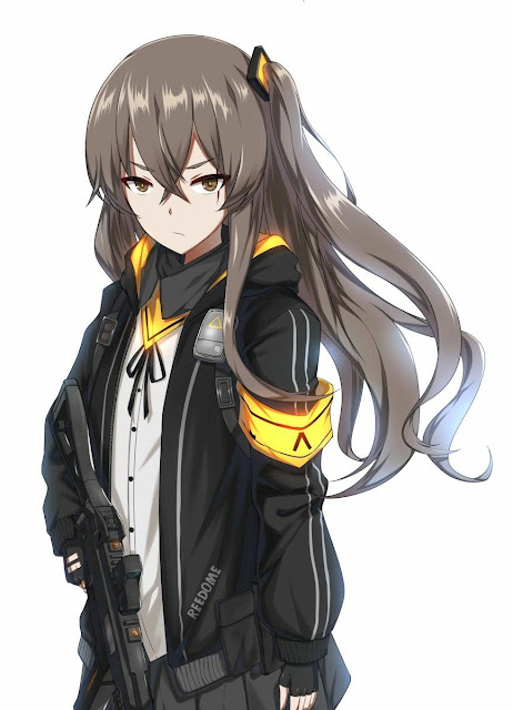 Wallpaper HD Anime Girl Frontline UMP45 for Android and Iphone