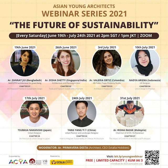 [Webinar Series] Asian Young Architects Webinar 2021: The Future of Sustainability
