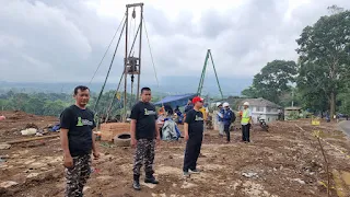 GP Ansor Lamtim Bagi Paket Sembako, Pakaian Bayi, anak anak dan Wanita Korban Gempa Cianjur  Hari ini Rabu, 7/12/2022.