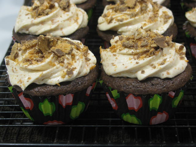 to Butterfinger BLizzard  blizzard Cupcakes make butterfinger how