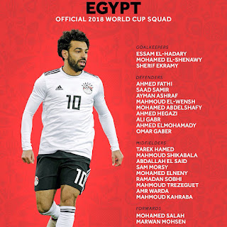 Wallpapers : Egypt Squad For World Cup