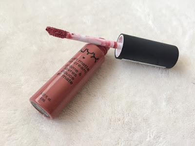 Nyx cosmetics matte lip cream in 'Cannes'