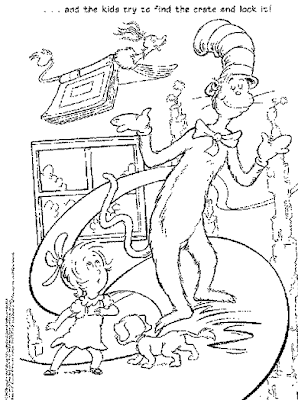 dr seuss coloring pages