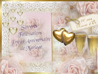 Carte Dinvitation Anniversaire 50 Ans De Mariage Gratuite