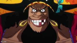 ワンピース アニメ 1087話 黒ひげ Marshall D. Teach ONE PIECE Episode 1087