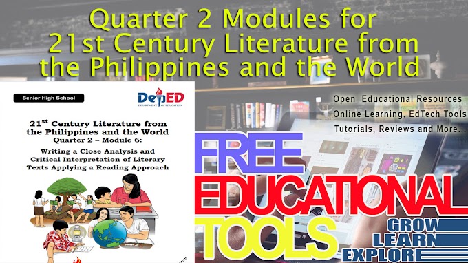 DepEd Central Office 21st Century Literature 2nd Quarter Modules 6-9