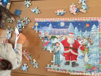 Snowman and the Snowdog jigsaw from Ravensburger