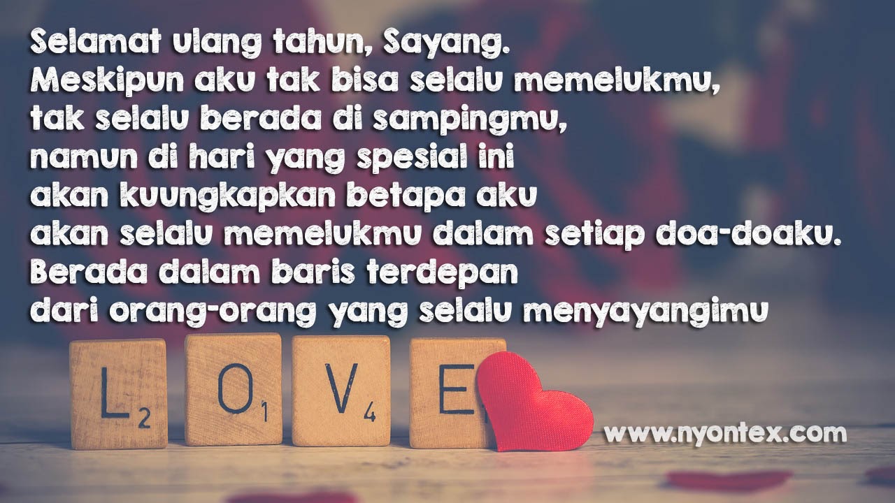 Kata Kata Romantis Ulang Tahun Pacar Ldr