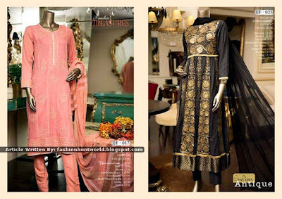 Junaid Jamshed Premium Embroidered Chiffon Collection 2015