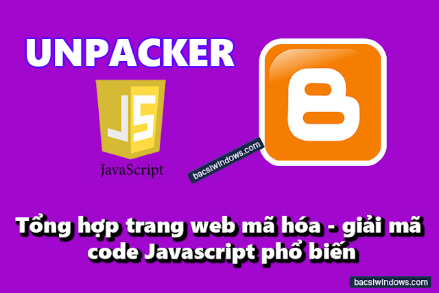 Cách mã hóa javascript phổ biến và cách giải mã