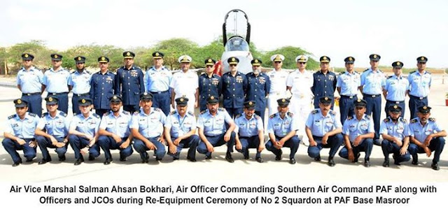 PAF Re-Equip Squadron No 2 Minhas with JF-17