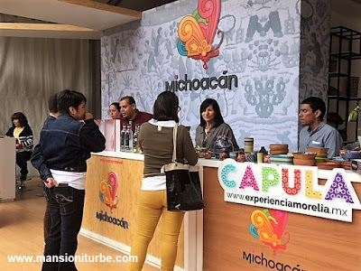 Stand de Michoacán en Comali, Festival de la Cocina Mexicana