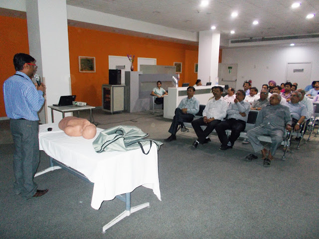 Columbia Asia Hospital, Ghaziabad organizes a BLS training session for Kavi Nagar Association members