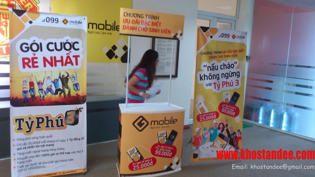 quầy booth bán hàng tphcm