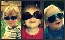 Kids in sunglasses