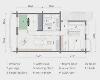 Tokyo Adorable House Design Created To Hold 11 Different Zones