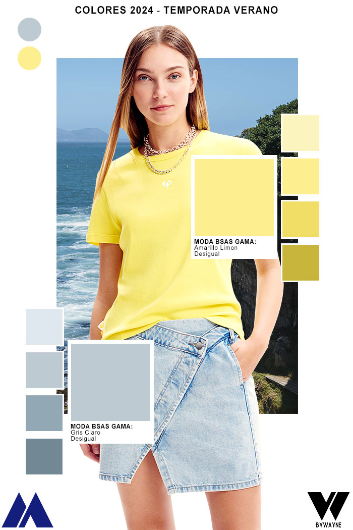 amarillo color de moda verano 2024