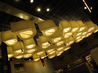 Green Depot ceiling