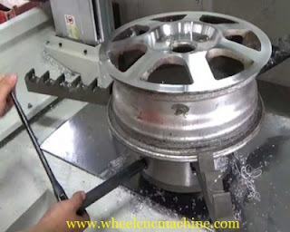 Vertical Wheel repair lathe CKL-35 Export to Sweden