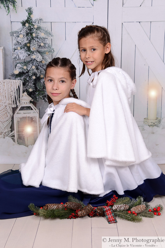 photo soeurs sisters famille portrait studio vendée 85