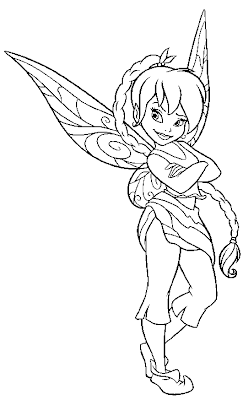 fairy coloring pages