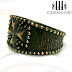 Bronze Knights Templar Ring With Studs