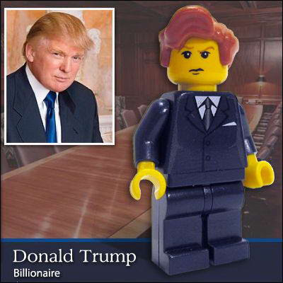 Famous people in Lego