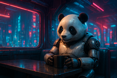 اوامر انشاء صورة Panda