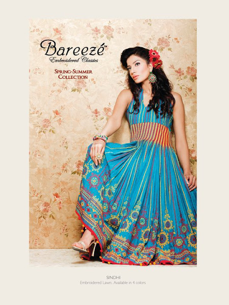 Bareeze Embroidered Classics Spring/Summer Collection 2012id=