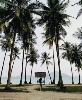 Jelajah Nusantara : Pantai ketapang lampung keindahan yang menenangkan