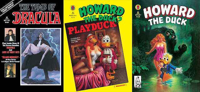 Riviste Marvel anni 70 Dracula Howard the Duck