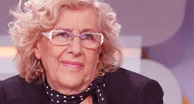 Un mensaje de Manuela Carmena se convierte en viral